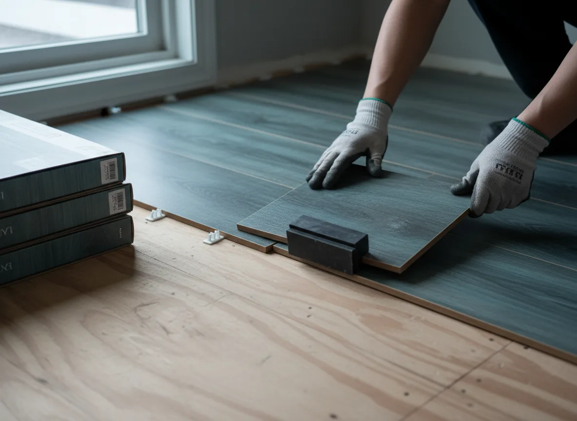 Luxury Vinyl Plank Installation company in Glyndon, MN